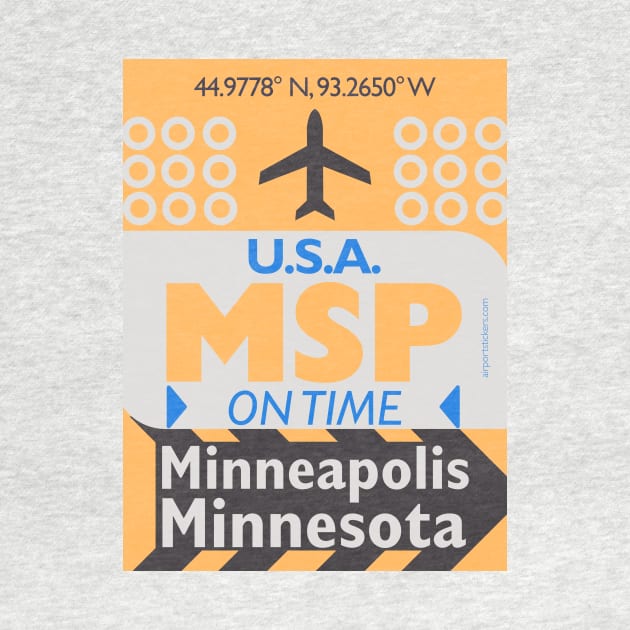 MSP airport code Minneapolis 28092021 by Woohoo